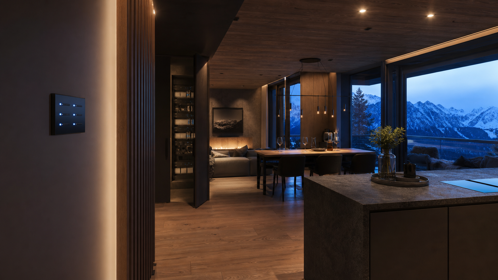 Villa con domotica KNX integrata — dettaglio 1